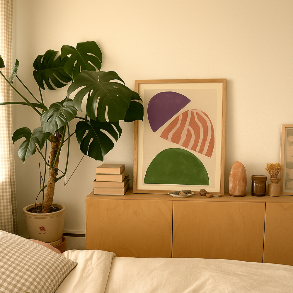 Cuadro "Watercolor modern flowers"