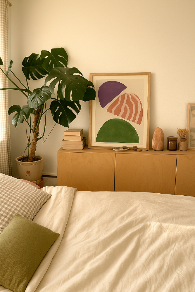 Cuadro "Watercolor modern flowers"