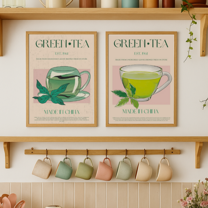 Cuadro "Green Tea"