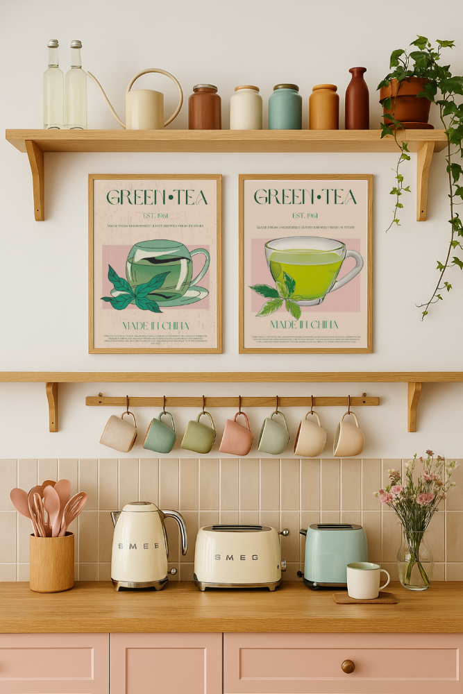 Cuadro "Green Tea"