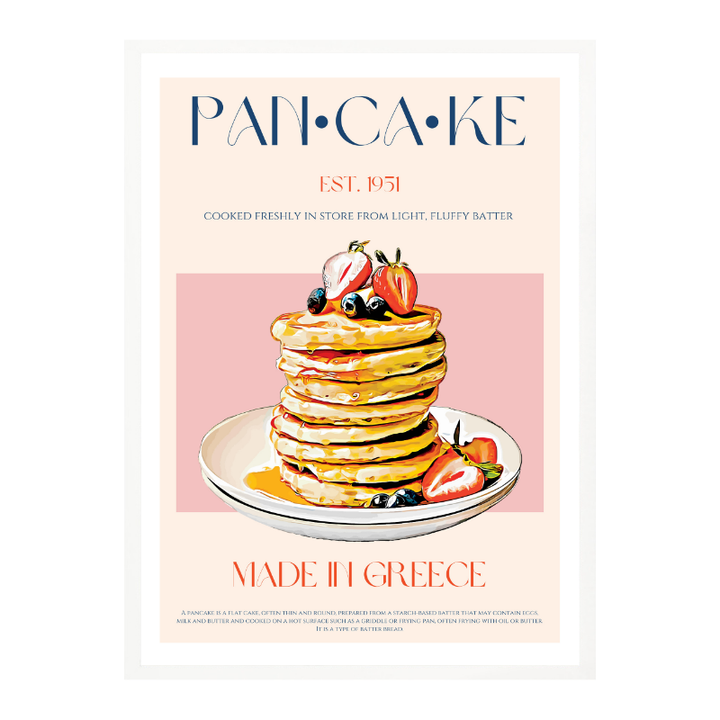 Cuadro "Fluffy Greek Pancakes"