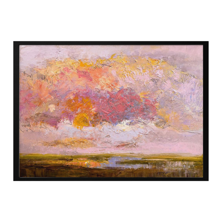 Cuadro "Vibrant Pink Horizon"