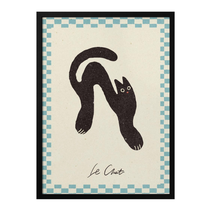 Le Chat Art Print