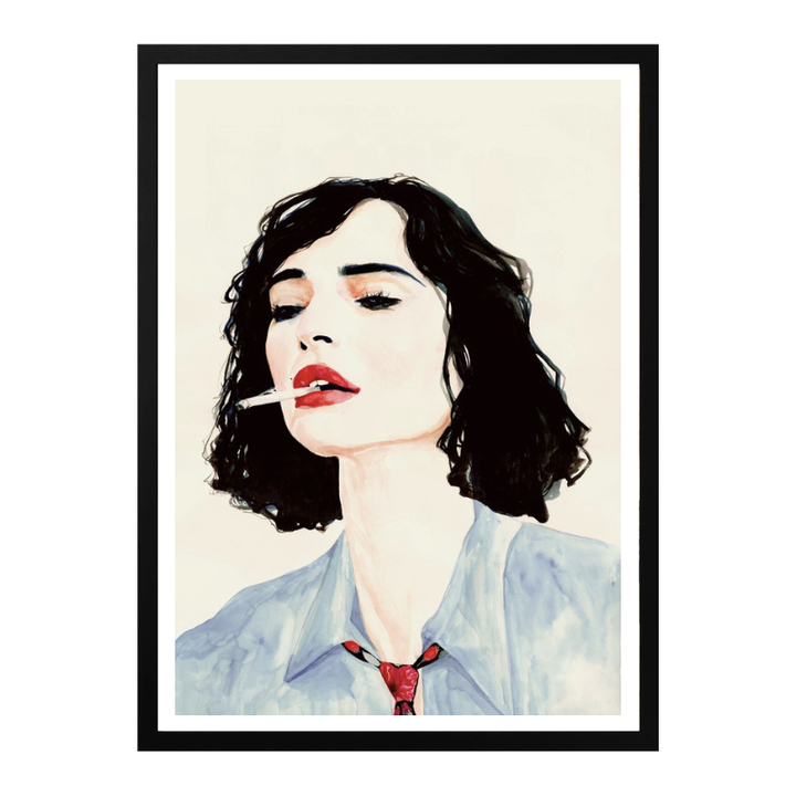 Cuadro "Chic Woman with Cigarette"