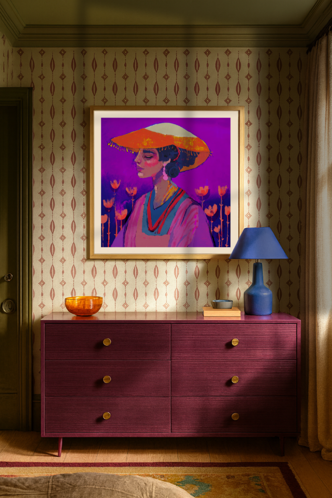 Cuadro "Vibrant Solitude"