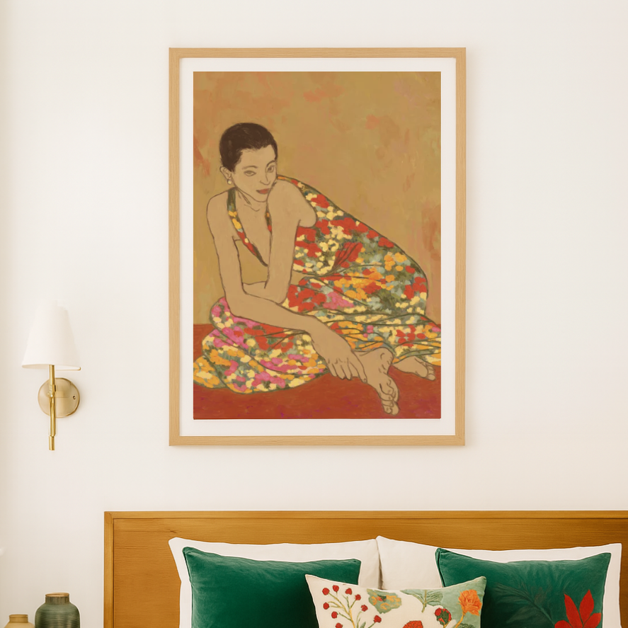 Cuadro "Flower dress"