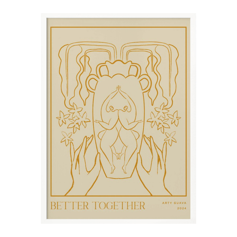 Vessel Collection : Better Together Art Print