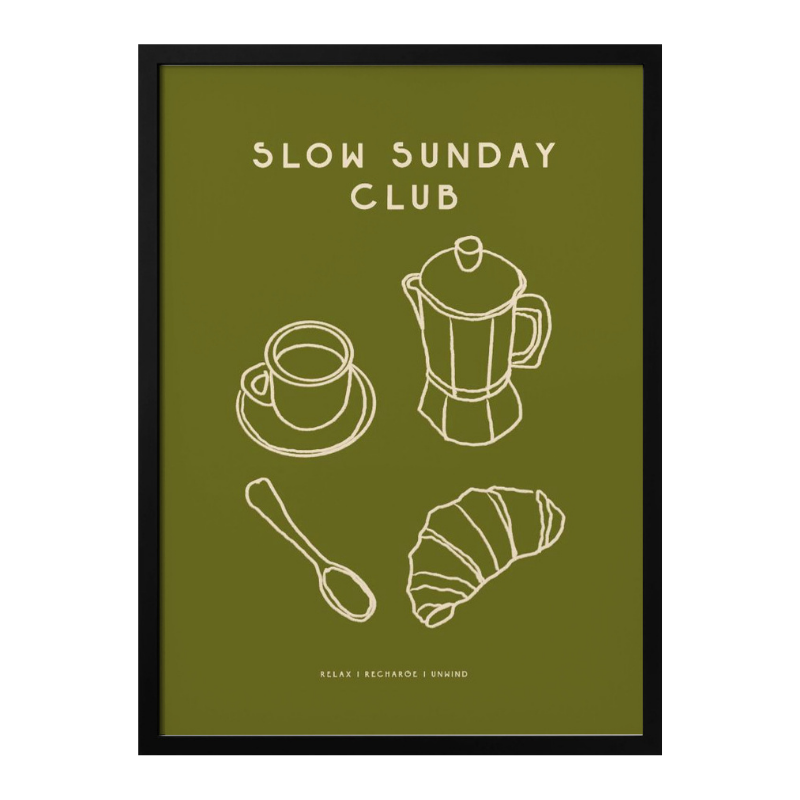Cuadro "Morning Brew Bliss"