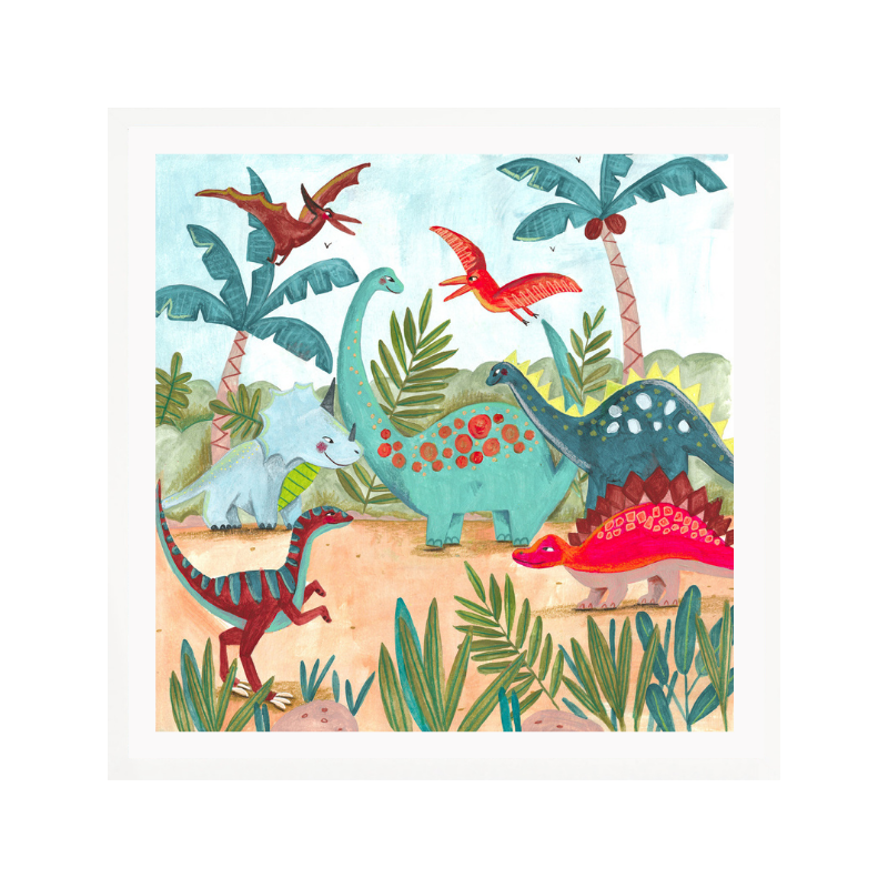 Cuadro "Dinosaurus"