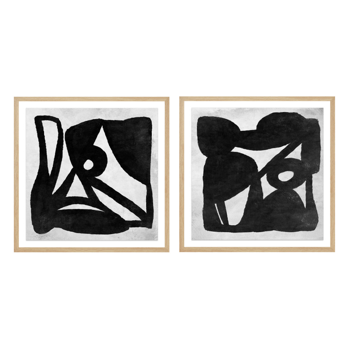 Set de cuadros "Abstract Melody"