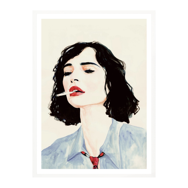 Cuadro "Chic Woman with Cigarette"