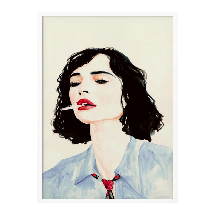 Cuadro "Chic Woman with Cigarette"