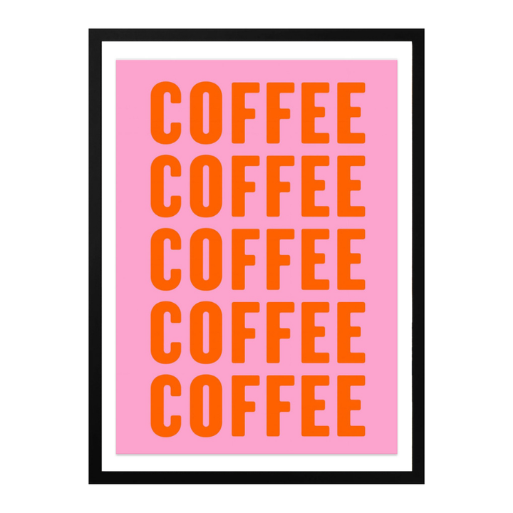 Coffee Obsession Art Print