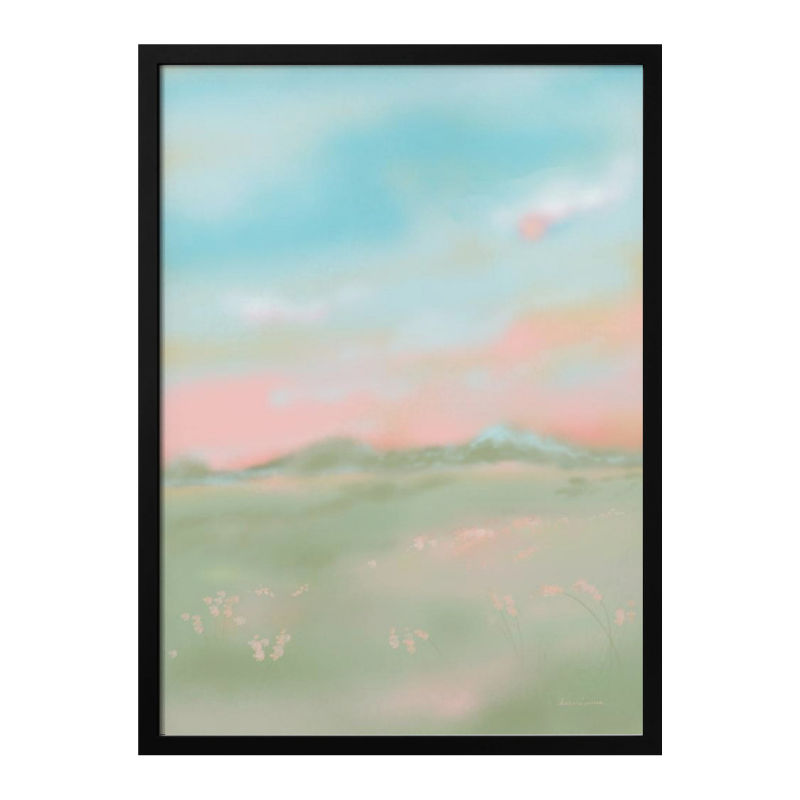 Cuadro "Dreamy Pastel Meadow"