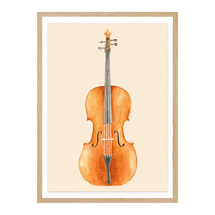 Cello Art Print