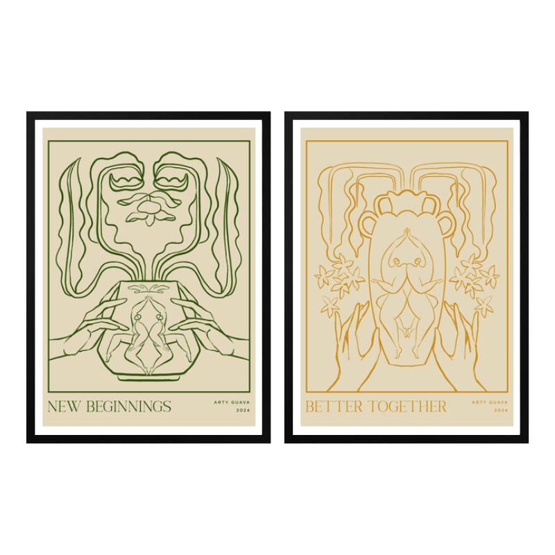 Set "Roots and Renewal" Art Prints