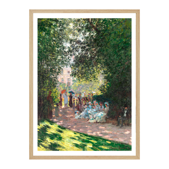Cuadro "The Parc Monceau (1878)"