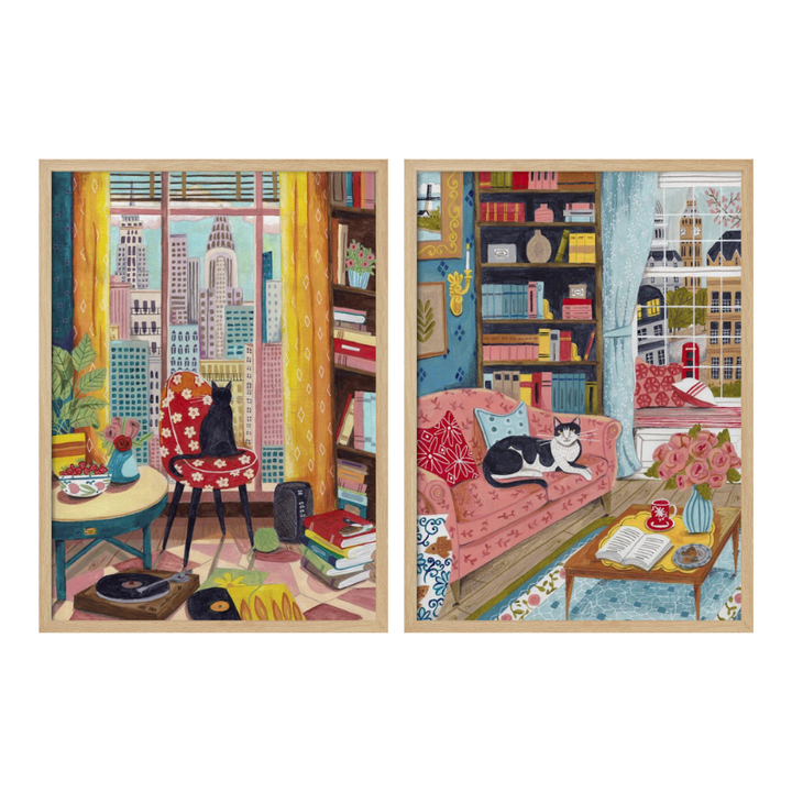 Set de cuadros "Cozy City Moments"