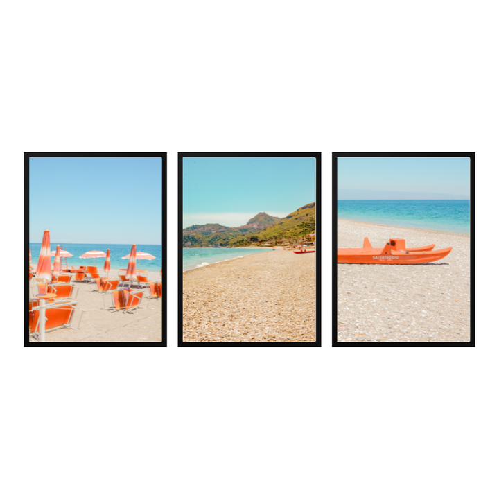 Set de cuadros "Letojanni"