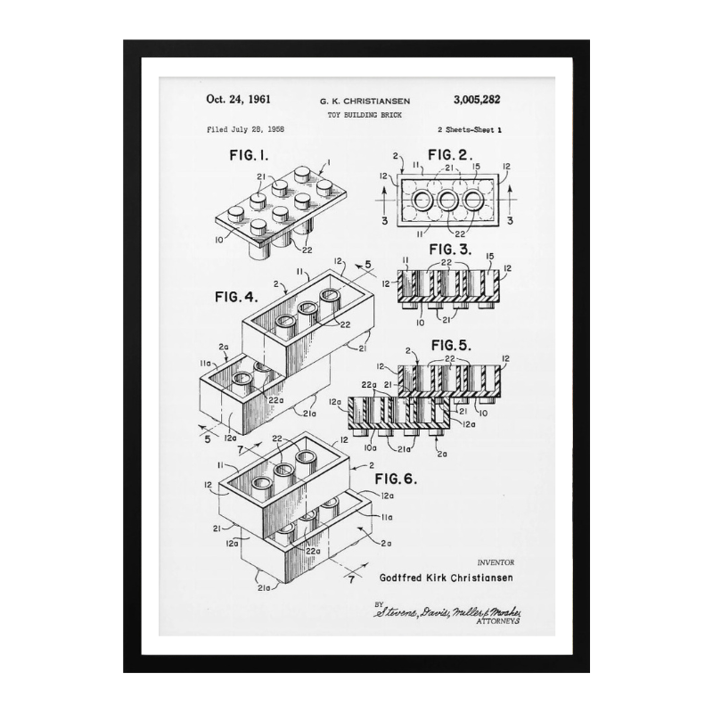 Lego NAo1 Art Print