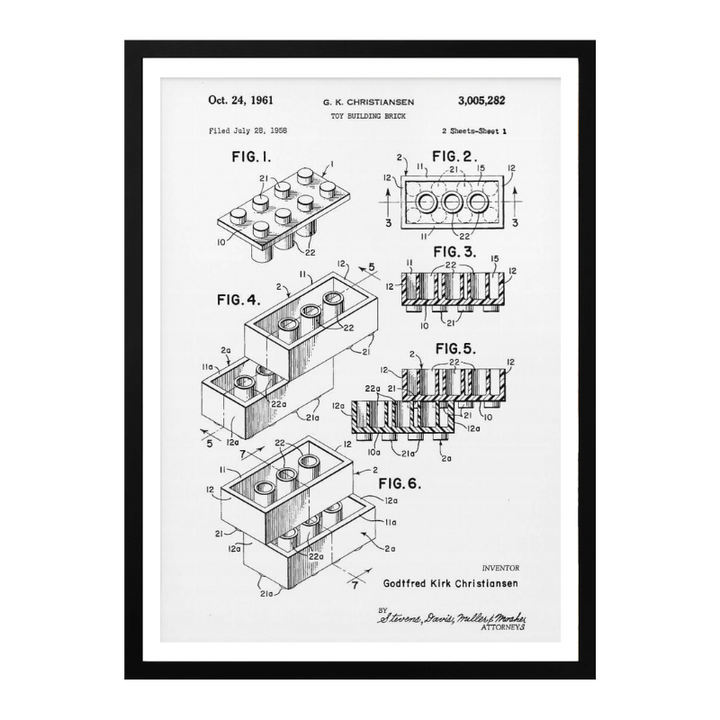 Lego NAo1 Art Print