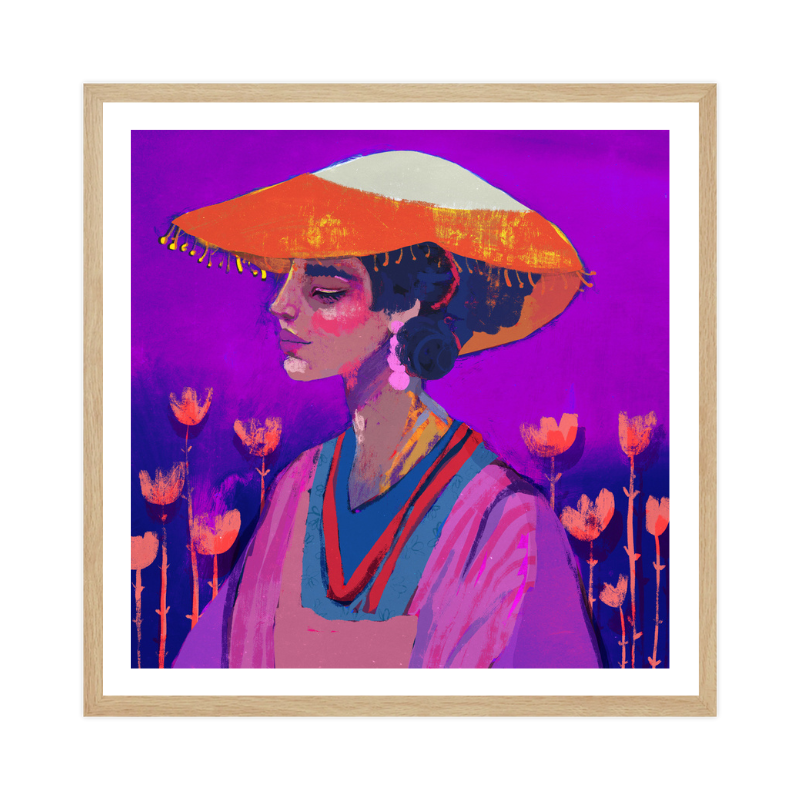Cuadro "Vibrant Solitude"