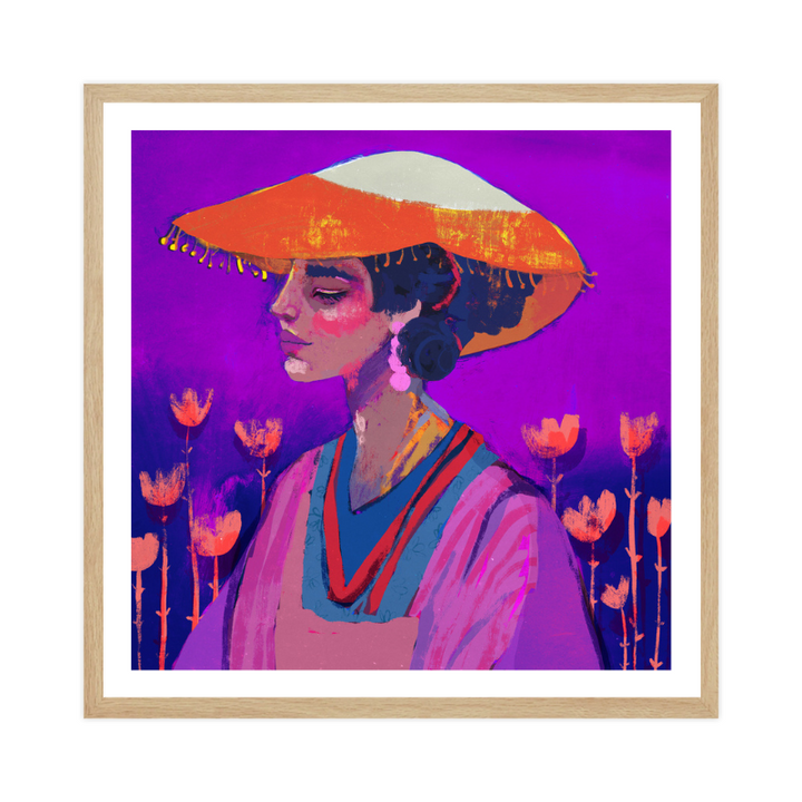 Cuadro "Vibrant Solitude"
