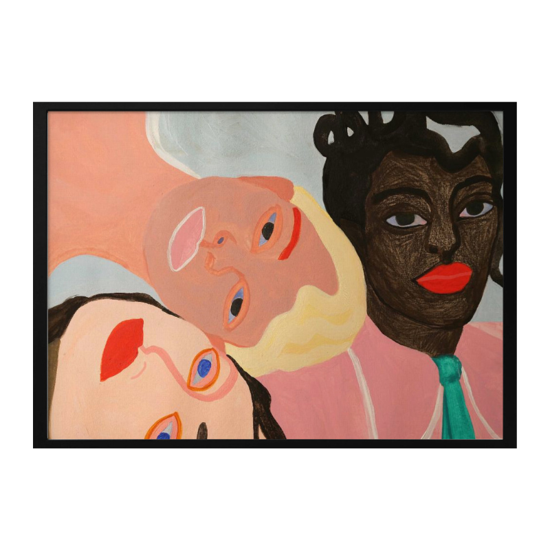 Cuadro "Three Diverse Faces"