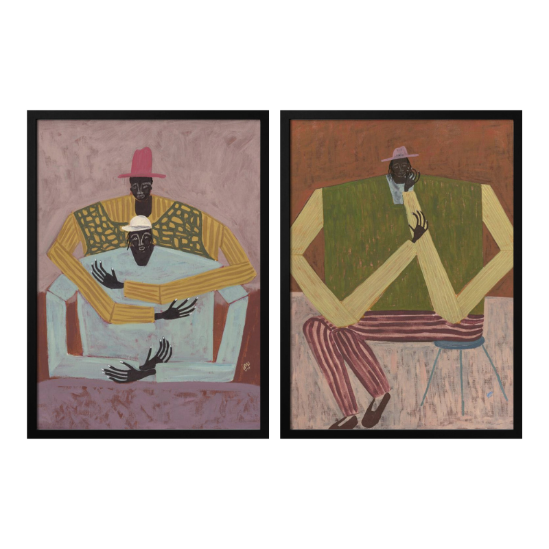 Set de cuadros "Quiet Bond"