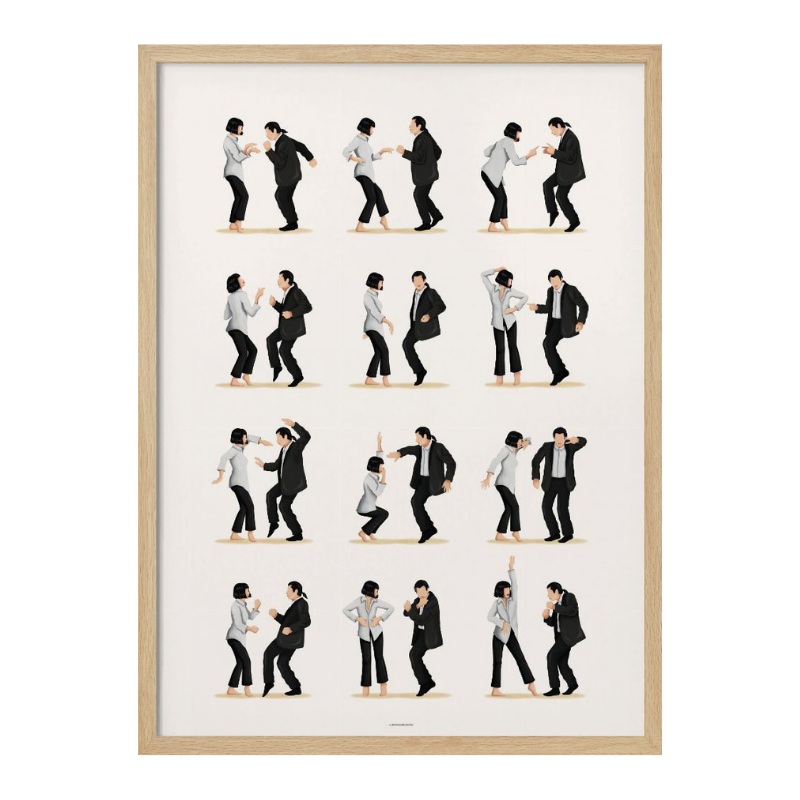 Pulp Fiction II Art Print