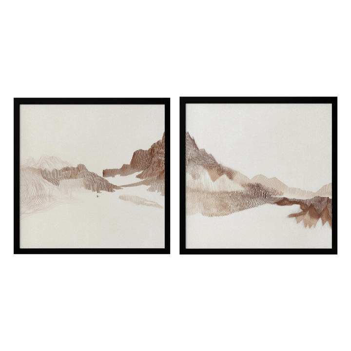 Set de cuadros "Peaceful nature"