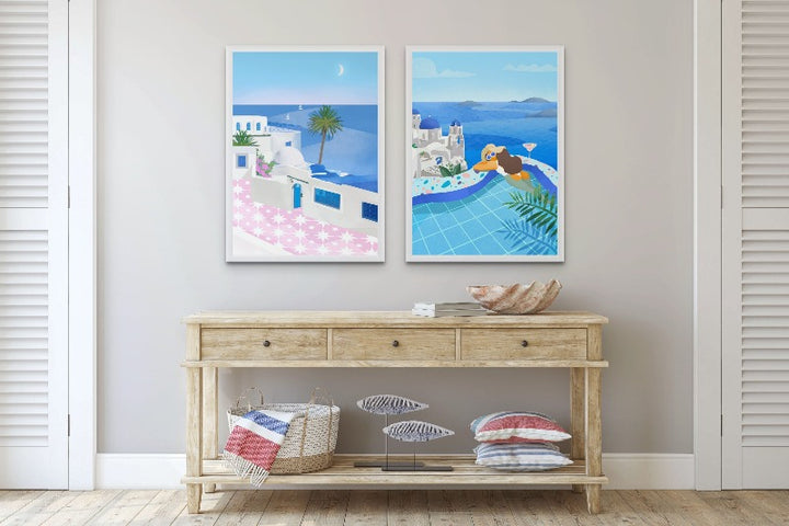 Summer in Greece Art Print