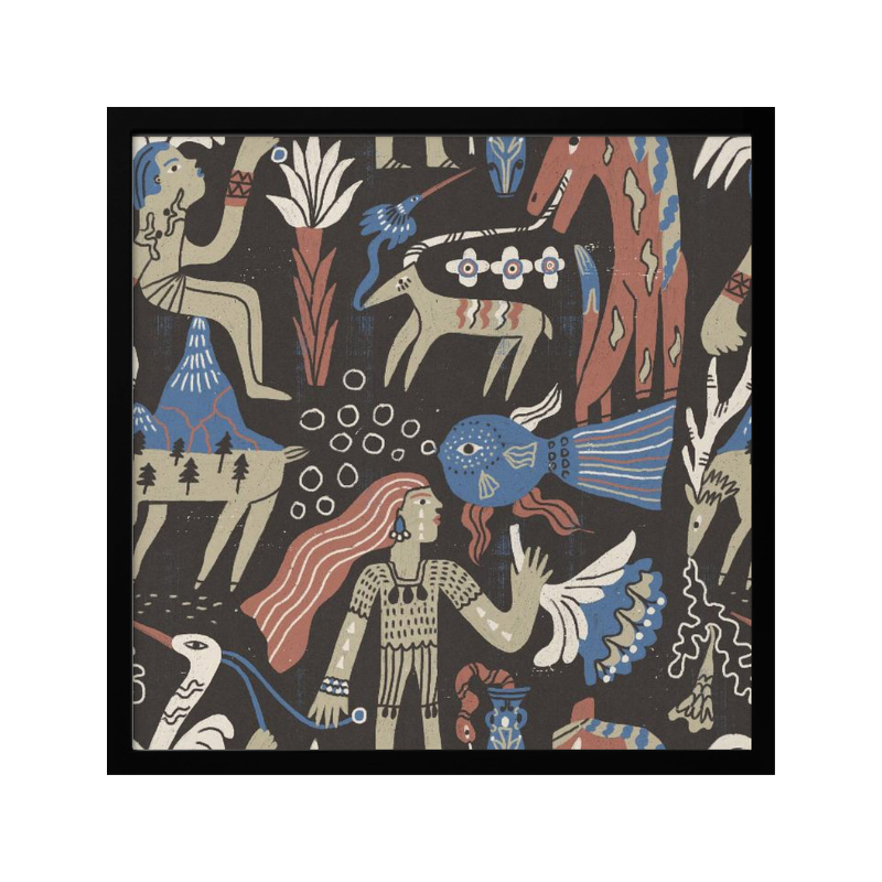 Cuadro "Mystical Folk Art Creatures"