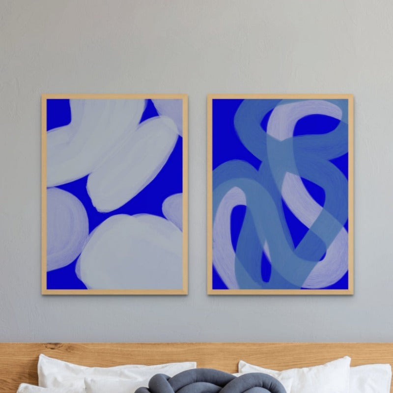 Cobalt II Art Print