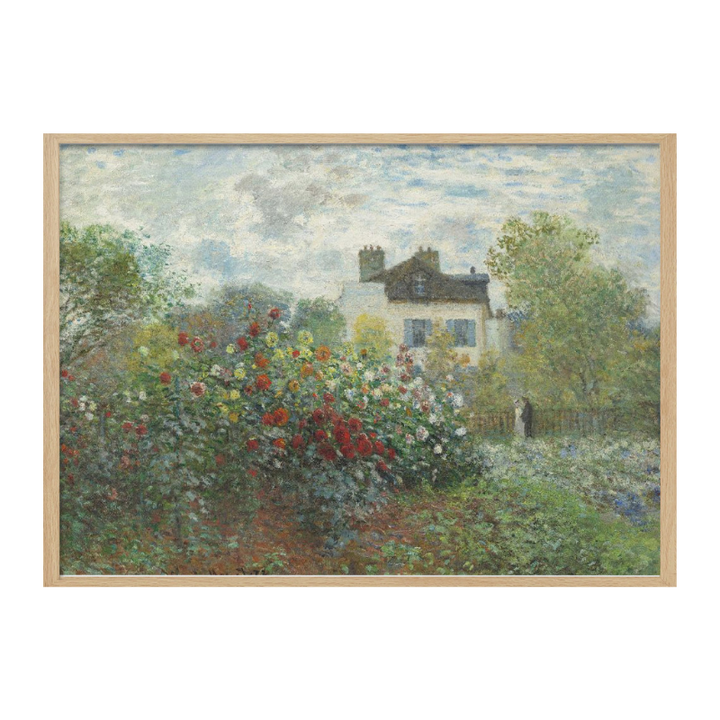 Cuadro "The Artist’s Garden at Argenteuil (1873)"