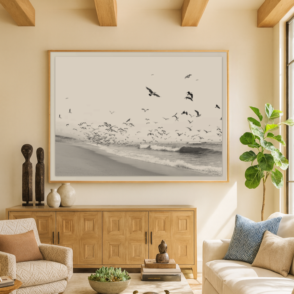 Cuadro "Seascape BW"