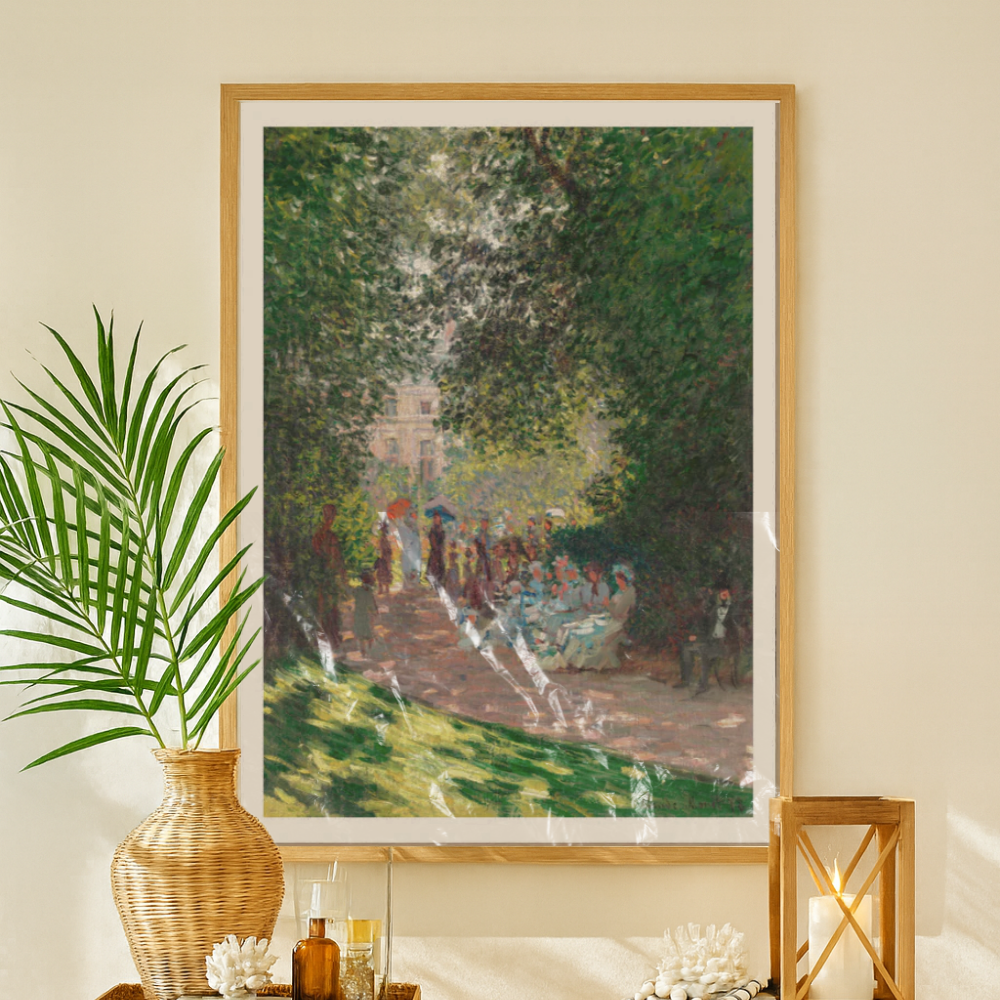 Cuadro "The Parc Monceau (1878)"