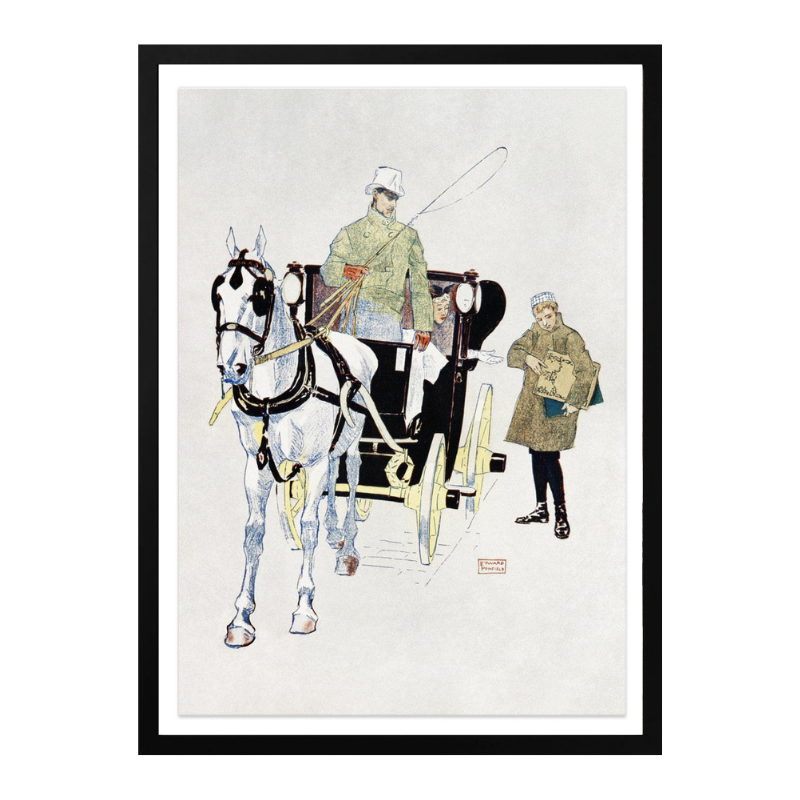 Vintage Carriage Art Print