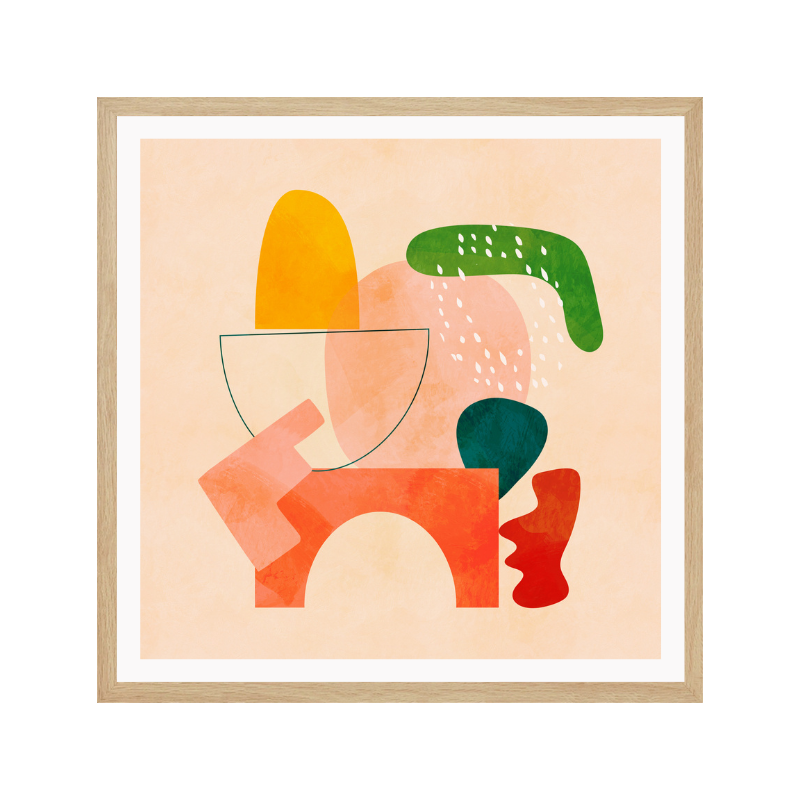 Cuadro "Shapes Play2"