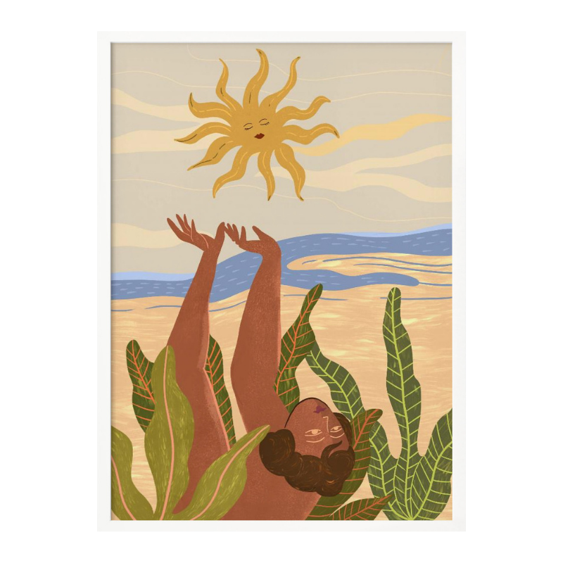 Sun Worship Art Print