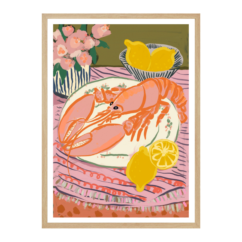 Cuadro "Vibrant Lobster"