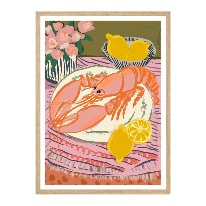Cuadro "Vibrant Lobster"