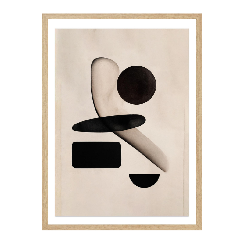 Mid Century Modern Objects Art Print