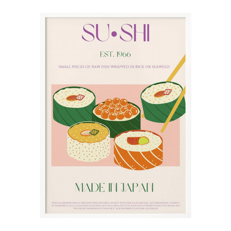 Cuadro "Sushi Delight"