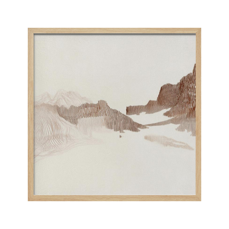 Cuadro "Peaceful nature II"