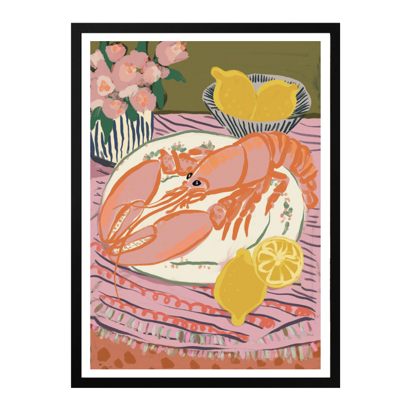 Cuadro "Vibrant Lobster"