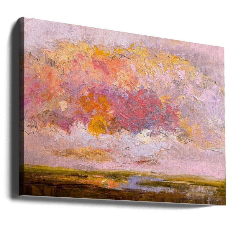 Cuadro "Vibrant Pink Horizon"
