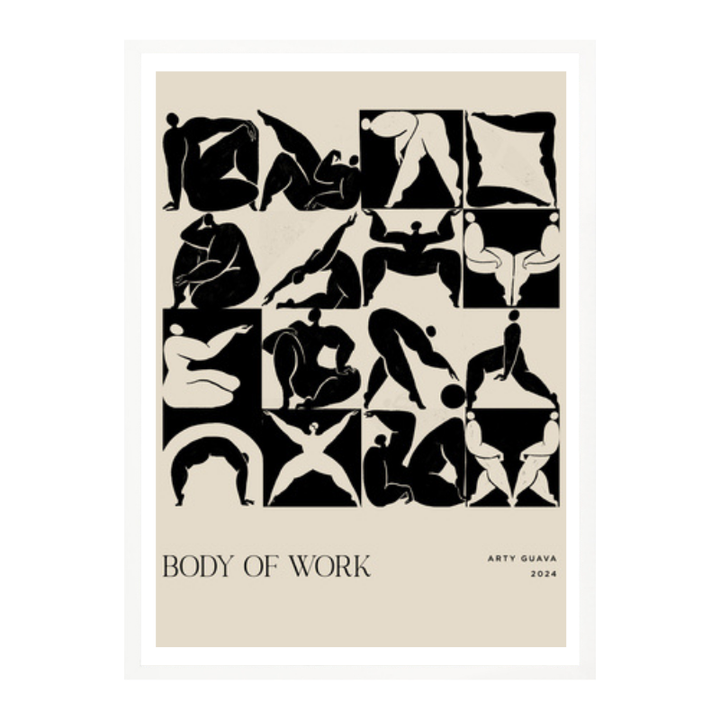 Body of Work (Noir) Art Print