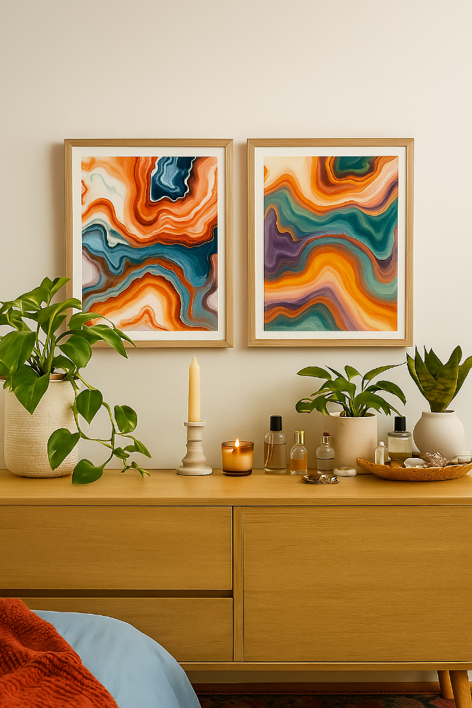 Cuadro "Serenity Agate II"