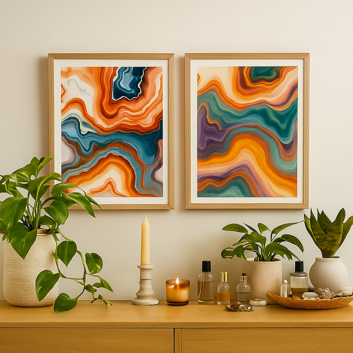 Cuadro "Serenity Agate II"